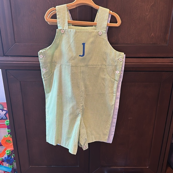 Set of 3 Mondayβs Child Rompers - size 4T ideal for summer - with initial βJβ. - Picture 11 of 17